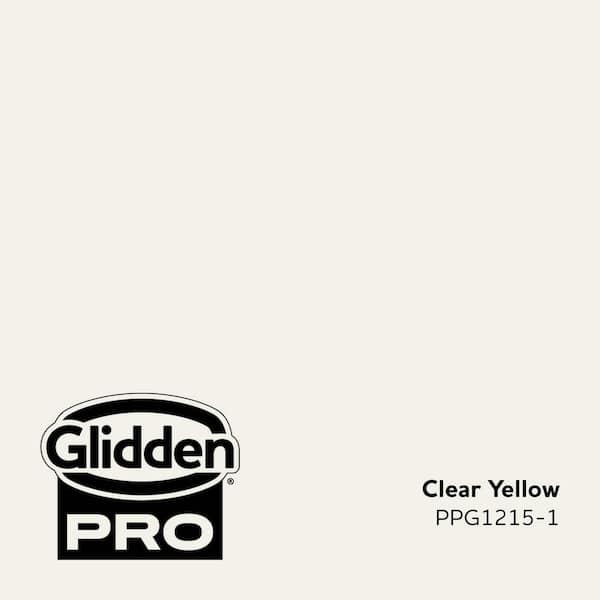 PPG1215-1 Clear Yellow Satin Interior Paint