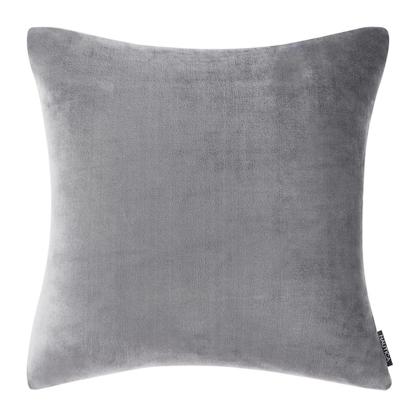 Nautica Ultra Soft Plush Solid Microfiber European Sham