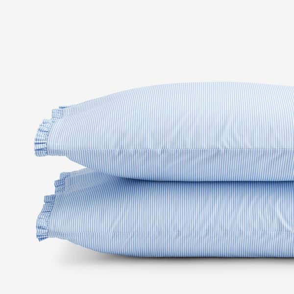 Company Cotton Sunshine & Blooms Pinstripe Percale Pillowcase (Set of 2)