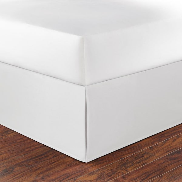 15 in. Solid Cotton Drop Bedskirt