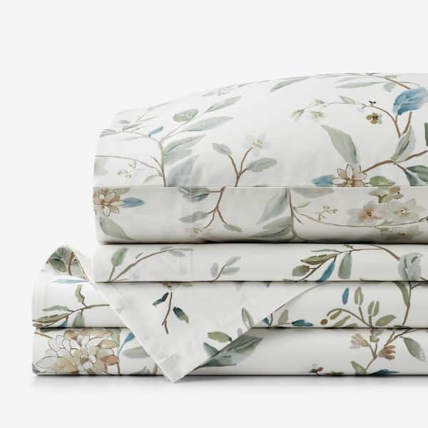 Legends Hotel Whispering Leaves Wrinkle-Free Sateen Sheets