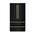 Black Stainless Steel with Champagne Bronze Handle