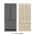 Customizable Panel Ready with Polished Gold Handles color or pattern variation