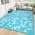 Light Blue and White color or pattern variation
