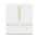 Matte White with Champagne Bronze Handles color or pattern variation