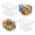 Clear 4 Pack color or pattern variation