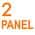 2 Panel color or pattern variation