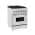 Fingerprint Resistant DuraSnow Stainless Steel with Brass Burners