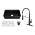 Matte Black Fireclay Kitchen Sink + Matte Black Pull Down Sprayer Kitchen Faucet