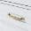 White-Brushed Gold Handle color or pattern variation
