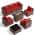 Wine red color or pattern variation