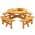 Natural Round Picnic tables-2