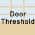 with Door Threshold color or pattern variation