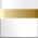 White with Shiny White Trim and Brushed Gold Faucet color or pattern variation
