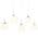 Brass/5-Light/Linear color or pattern variation