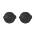 Black/silver color or pattern variation