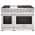 Stainless Steel and White color or pattern variation