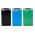 Blue/Green/Black color or pattern variation