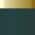 Green with Brushed Gold Trim color or pattern variation
