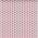 White-Pink Dot/ Natural Rattan Frame