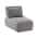 Gray - Trapezoidal Armless Chair