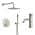 Brushed Nickel-Combo color or pattern variation