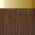 Dark Walnut with Brushed Gold Trim color or pattern variation