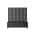 Black -49"x47" color or pattern variation