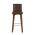 Dark Brown and Walnut