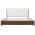 Dark Walnut+white Fabric color or pattern variation