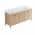 Oak with Brushed Gold Handle color or pattern variation