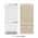 Customizable Panel Ready with Champagne Bronze Handles color or pattern variation