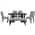 Black/ Gray color or pattern variation