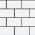 White with black grout color or pattern variation
