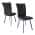 Set of 2 Black Chairs