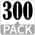 300-Pack Brown