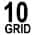 White-10 Grid color or pattern variation