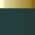Green with Brushed Gold Trim color or pattern variation