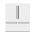 Matte White with Matte Black Handles color or pattern variation