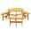 Natural Round Picnic tables-1