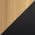 Black Faux Leather and Gold Metal color or pattern variation
