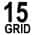 White-15 Grid color or pattern variation