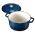 Gradient Blue Exterior, Cream Enamel Interior color or pattern variation