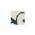 Cream/Blue color or pattern variation
