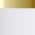 White with Brushed Gold Trim color or pattern variation
