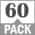 60 color or pattern variation