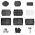 Black color or pattern variation