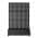 Black -73"x47" color or pattern variation