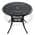 Matte Black(35.43 in. Round Table)