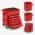 red color or pattern variation